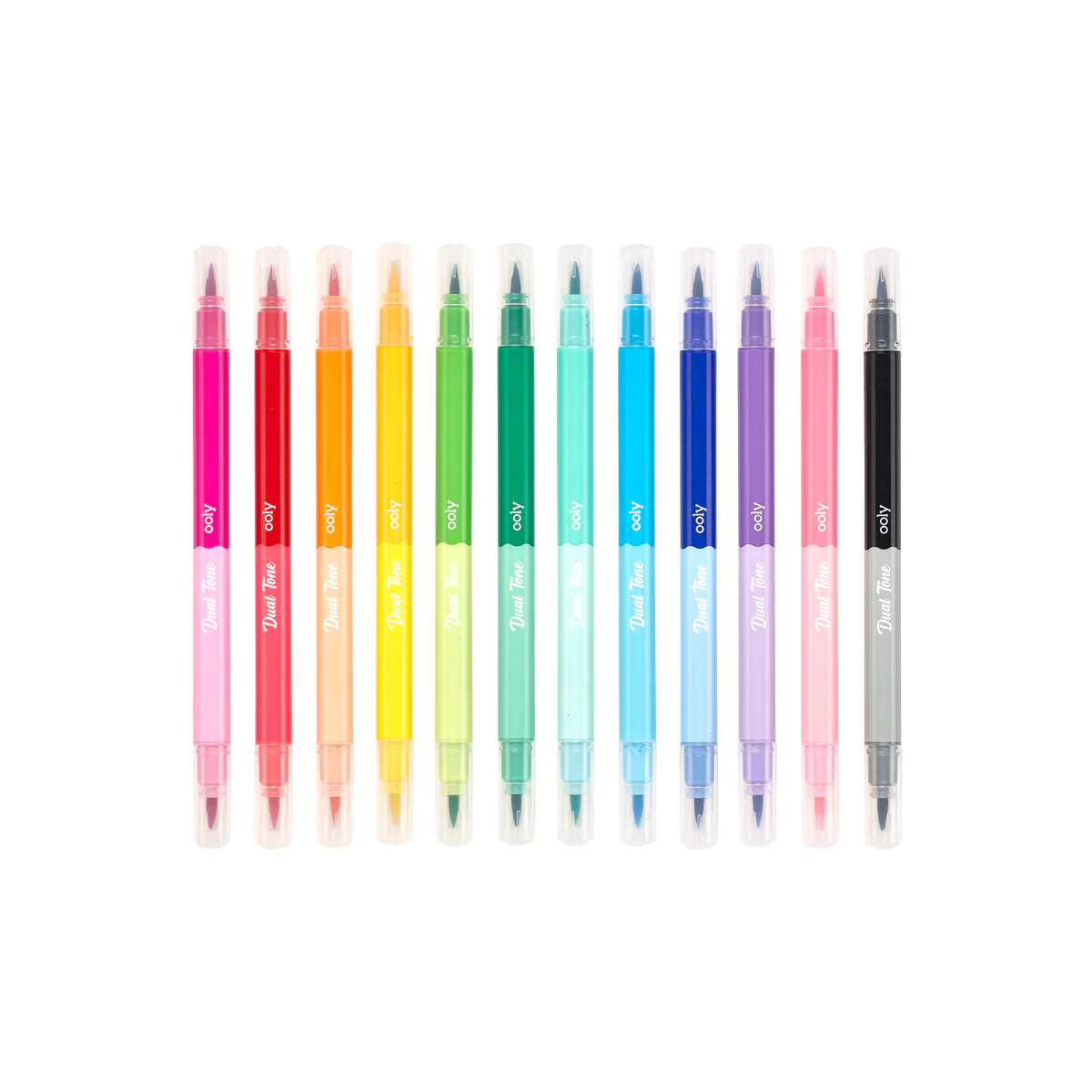 Dual Tone: Double-Ended Brush Markers