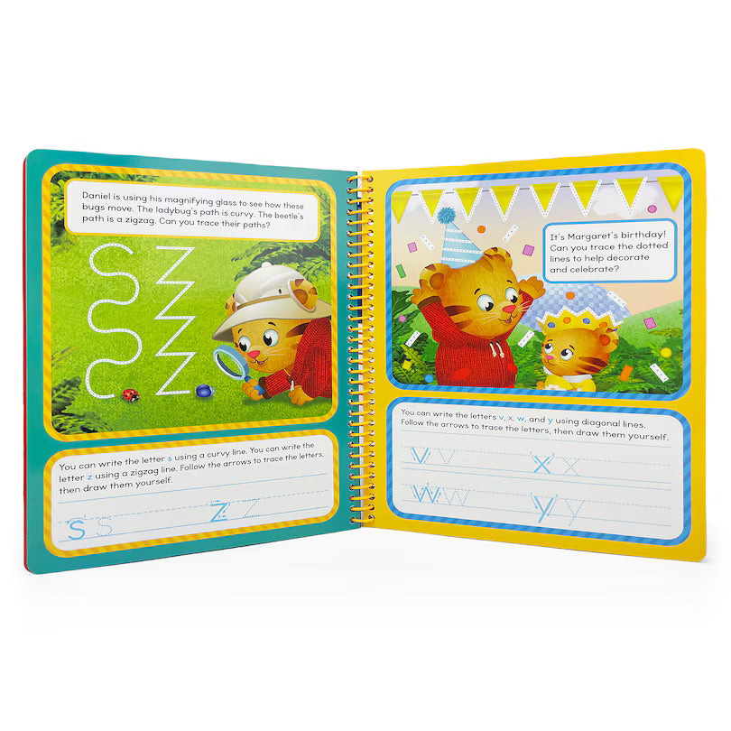 Daniel Tiger Write & Erase Writing & Tracing Skills for Kids