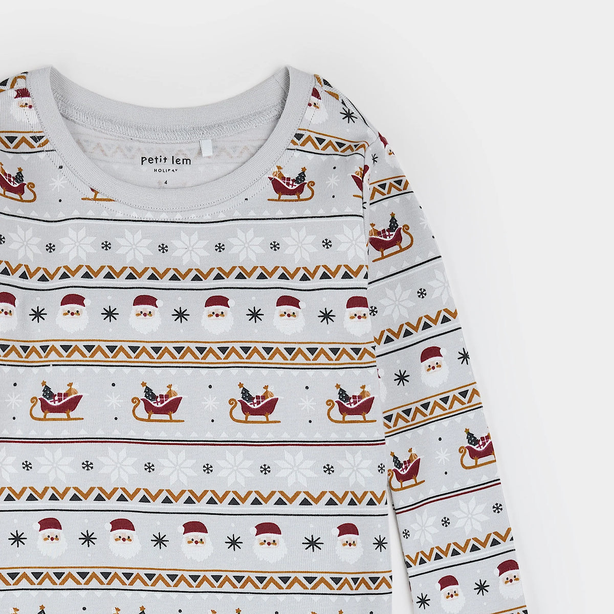 Long Sleeve PJ Set - Merry Mix