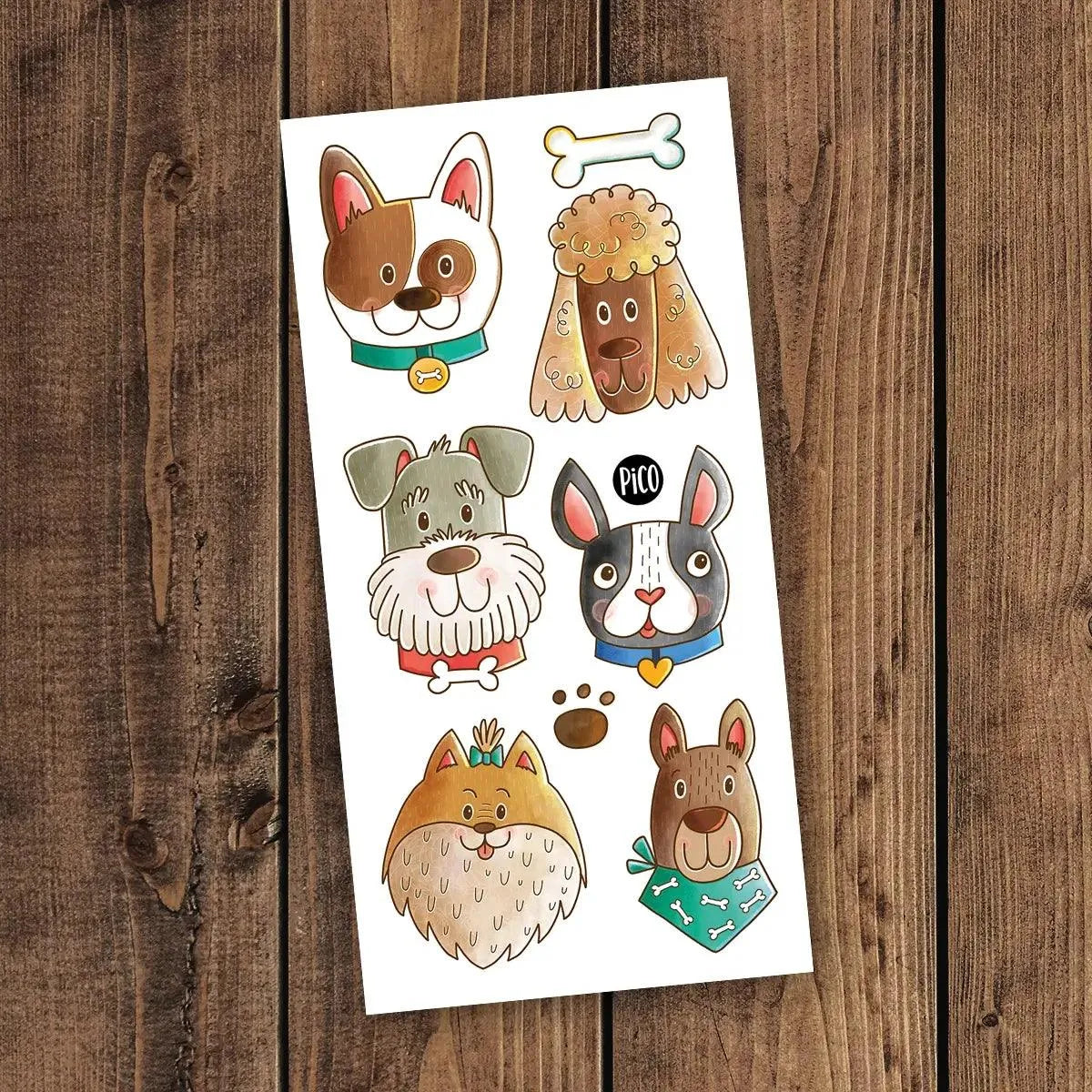 Temporary Tattoos - The Canine Squad