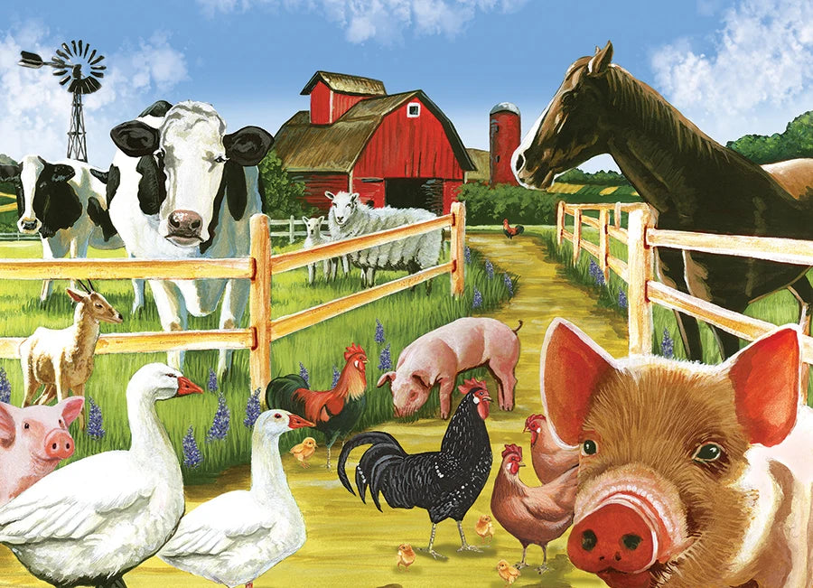 Family Puzzle - Welcome to the Farm