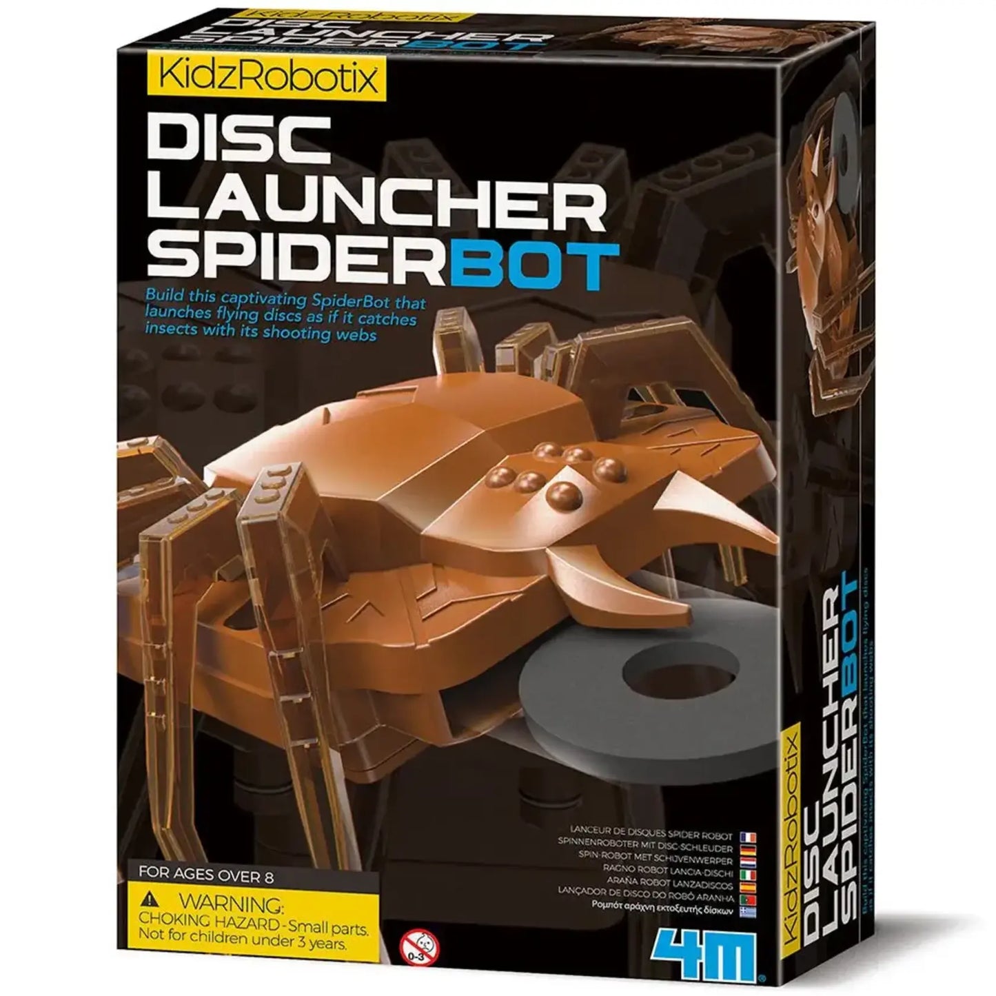 4M KidzRobotix Disc Launcher Spider Bot