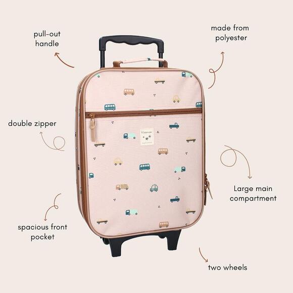 Kids Trolley Suitcase - Vehicles