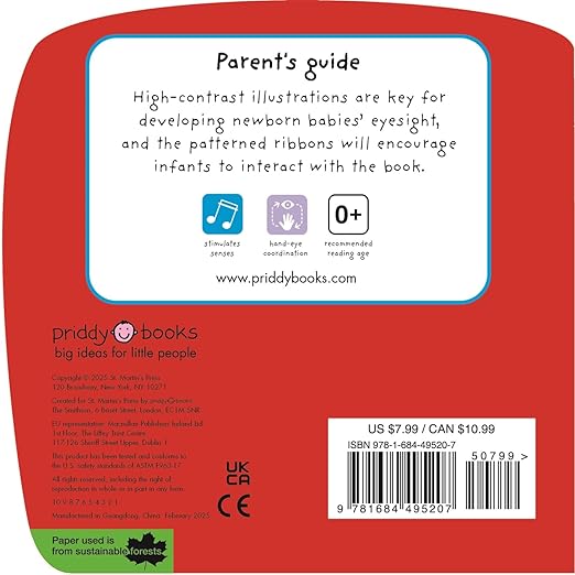 Hello Baby - Animals (High-Contrast Book for Newborns)