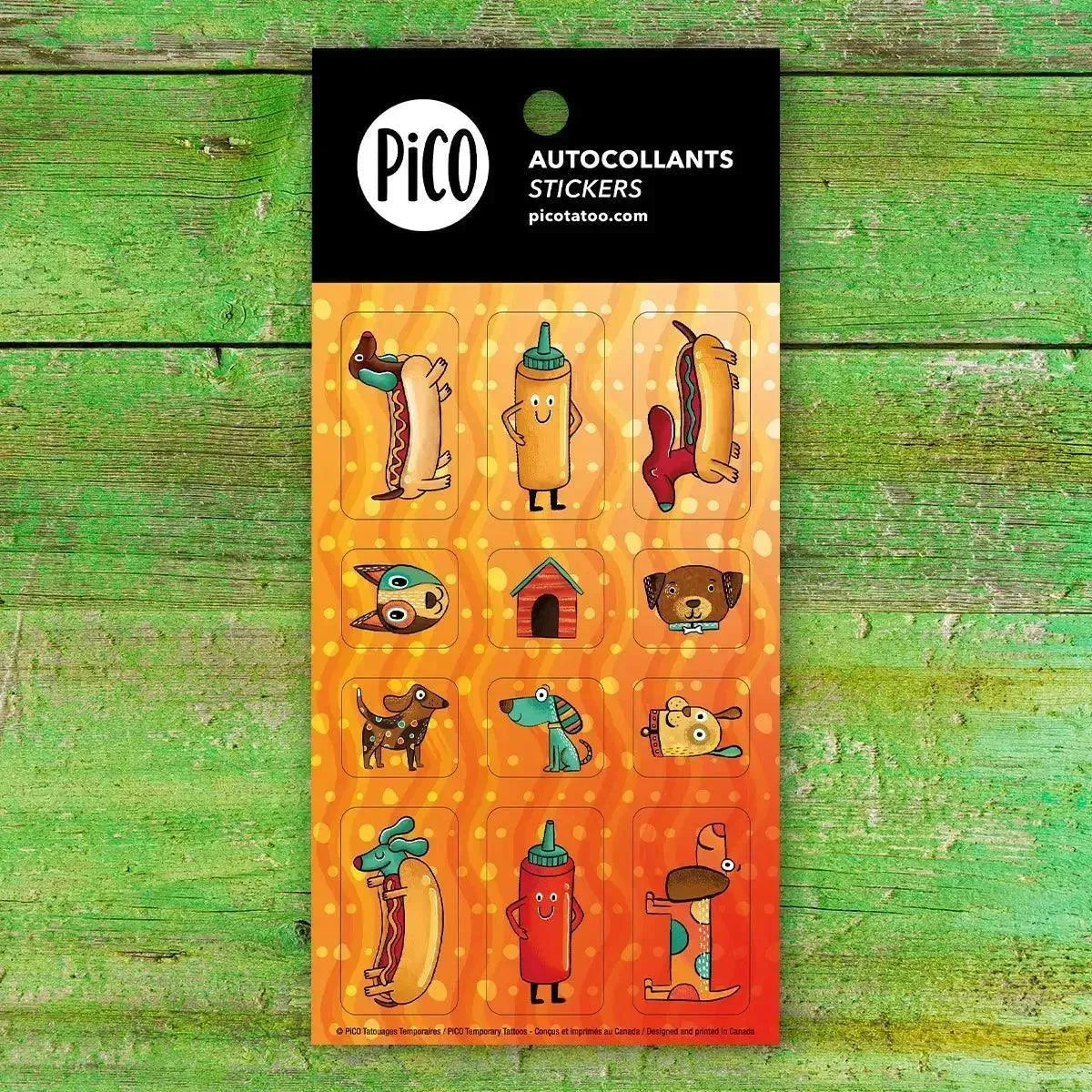 Stickers - The Weiner Dog and his Doggy Friends