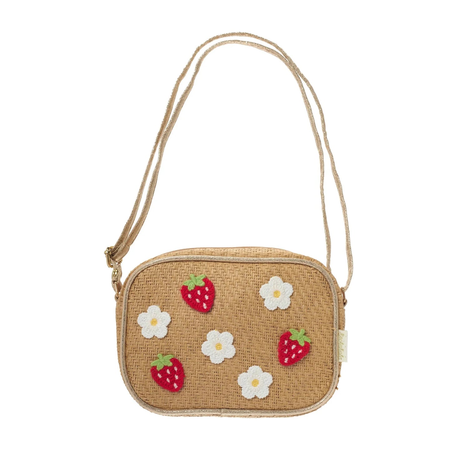 Raffia Bag - Strawberry Fields