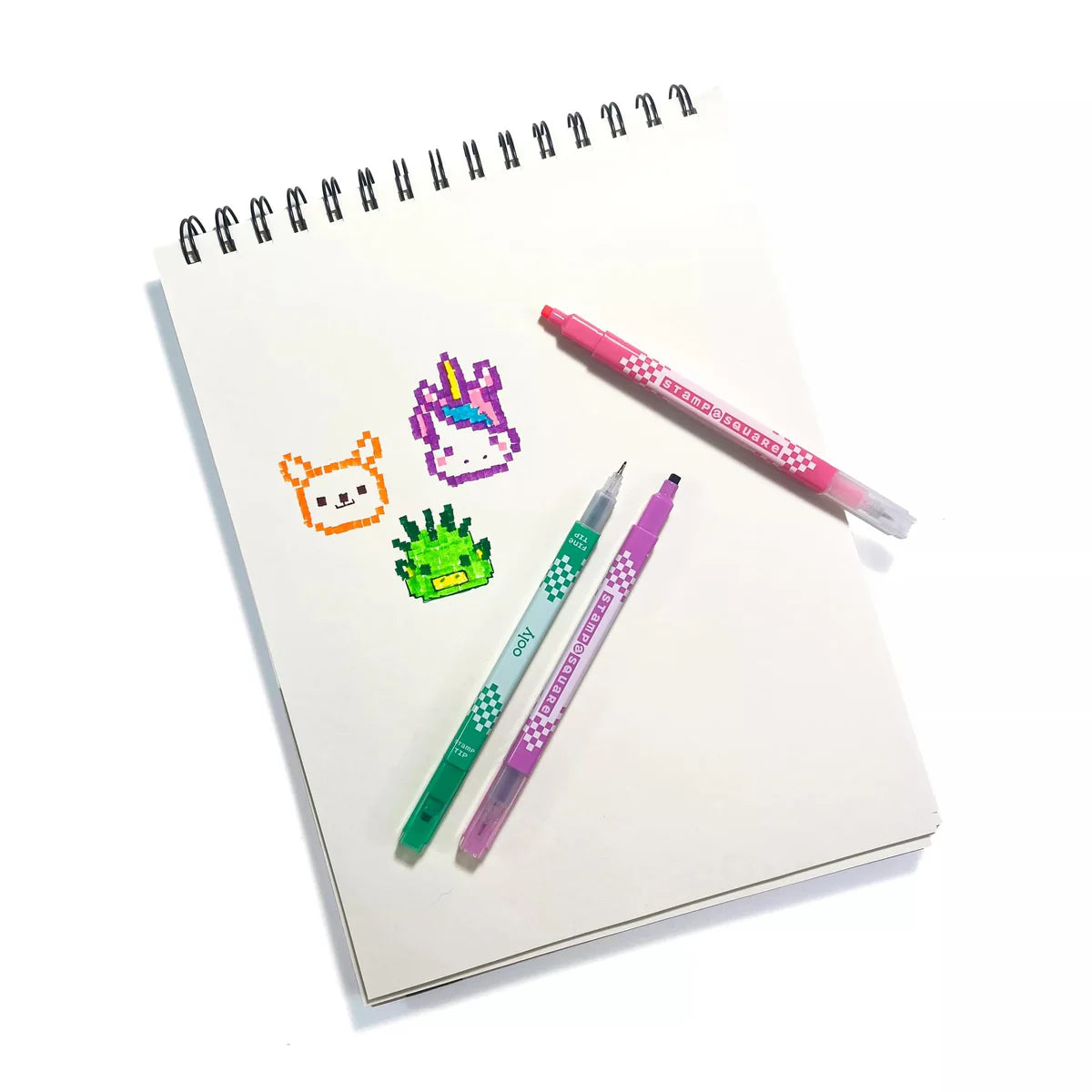Stamp-A-Square: Double-Ended Markers