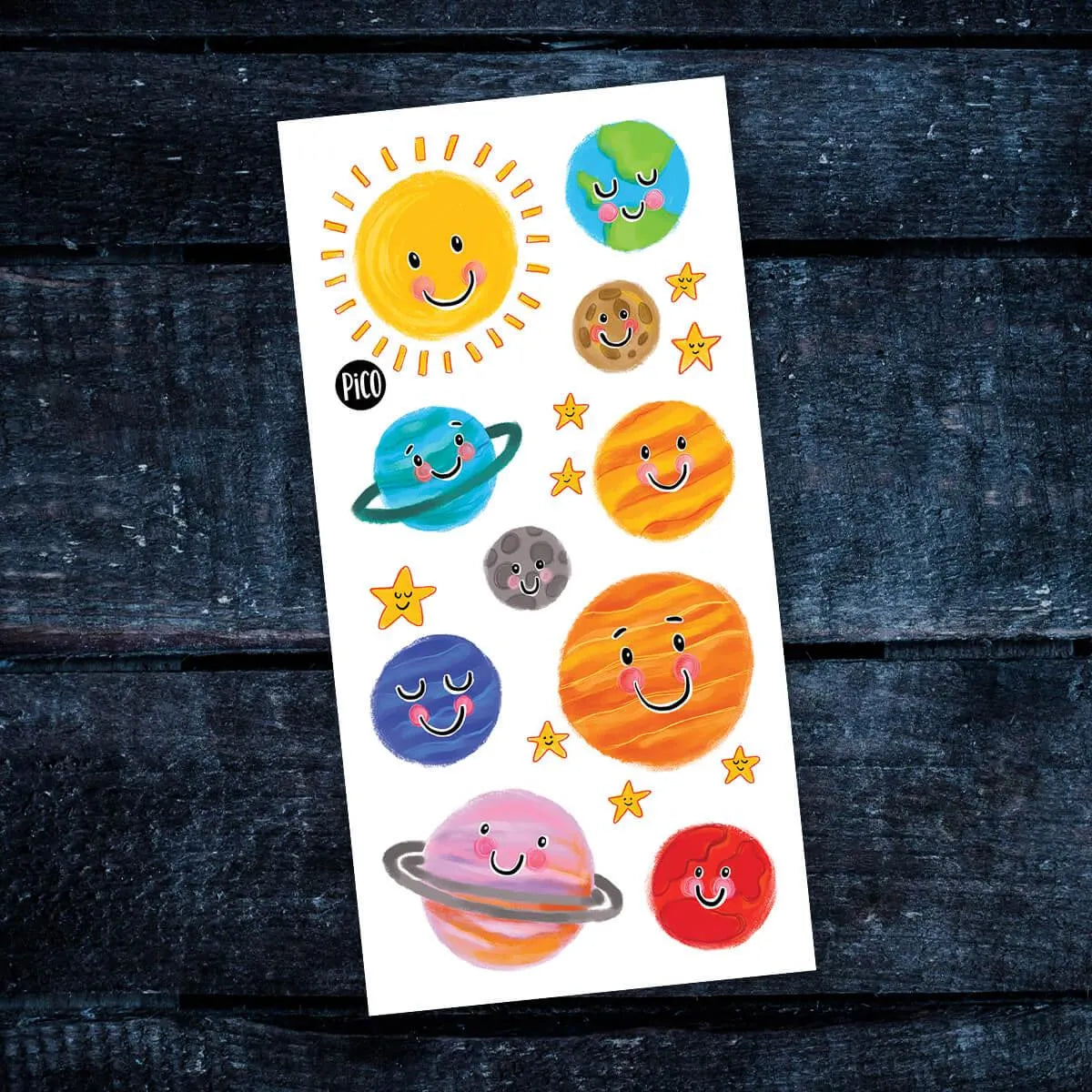 Temporary Tattoos - Solar System