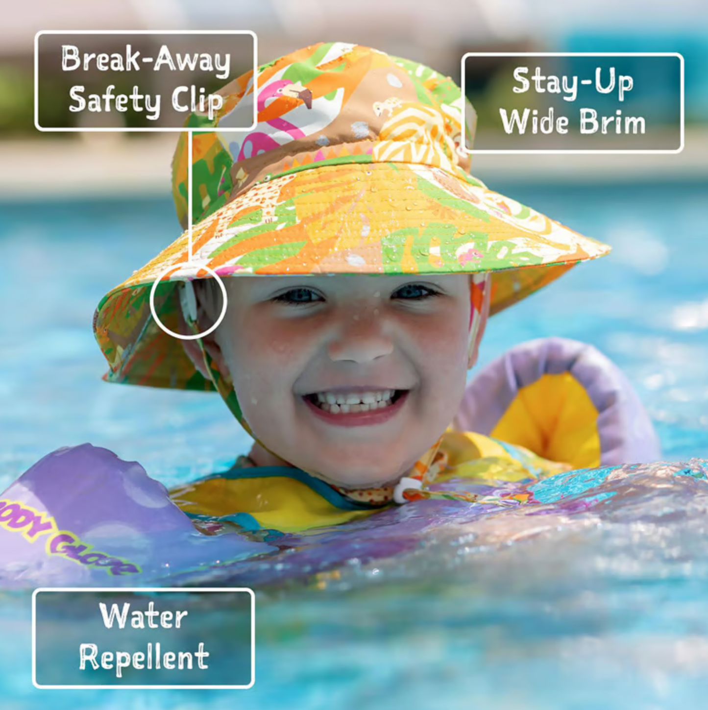 Aqua-Dry Bucket Hat - Dark Navy