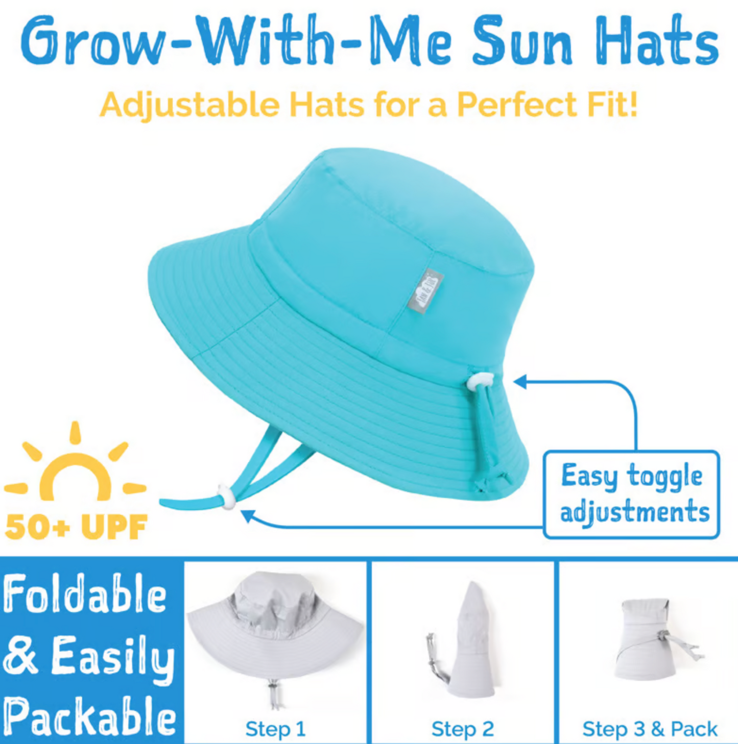 Aqua-Dry Bucket Hat - White