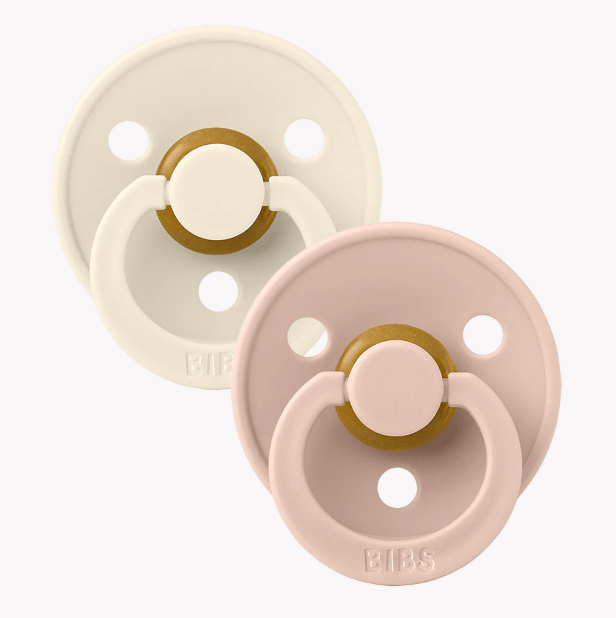 BIBS Pacifier 2PK - Ivory/Blush