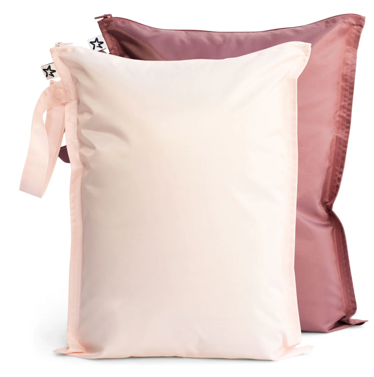 Wet Bag (2pk) - Burgundy + Rose