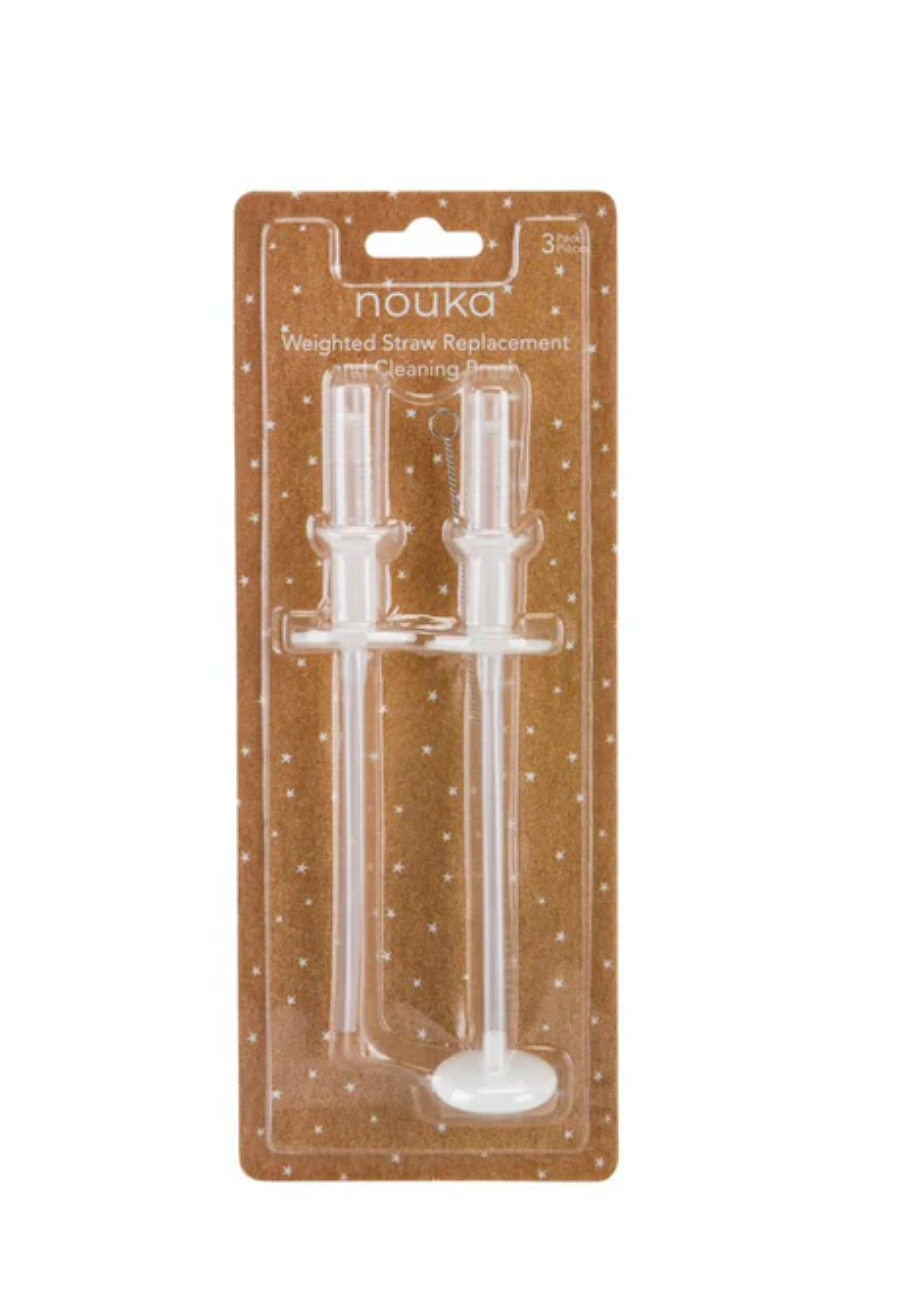 Weighted Straw Replacement & Cleaning Brush