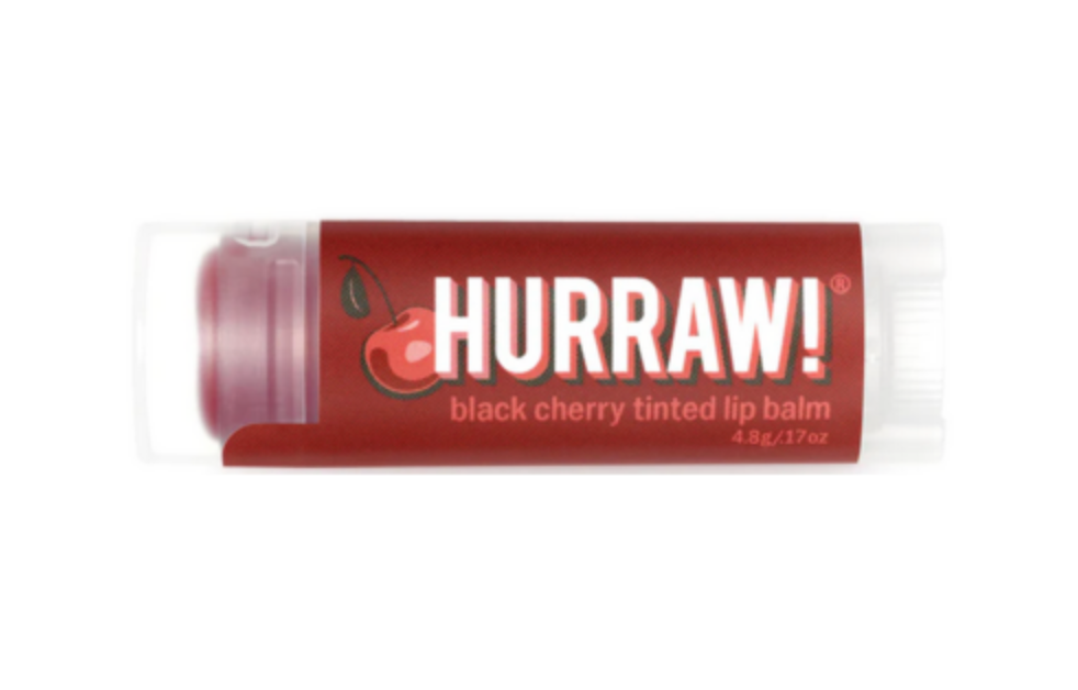 Hurraw Tinted Lip Balm - Black Cherry