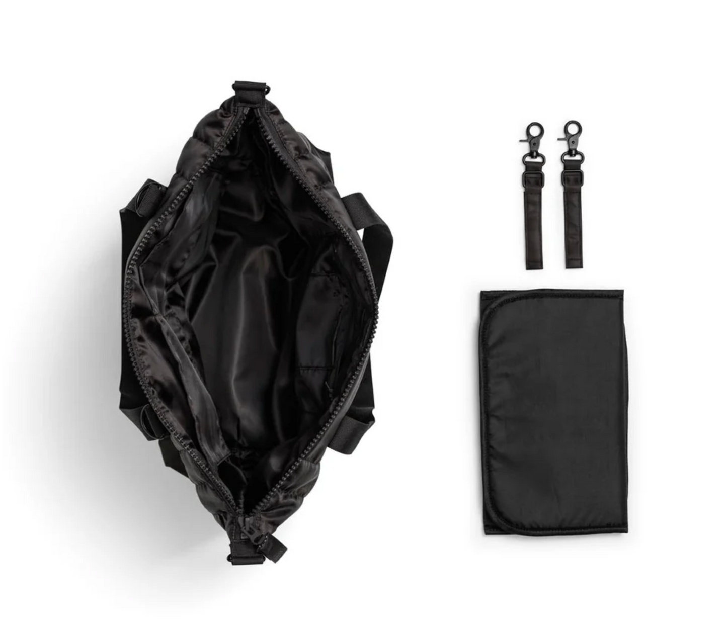 Changing Bag - Quilted Black