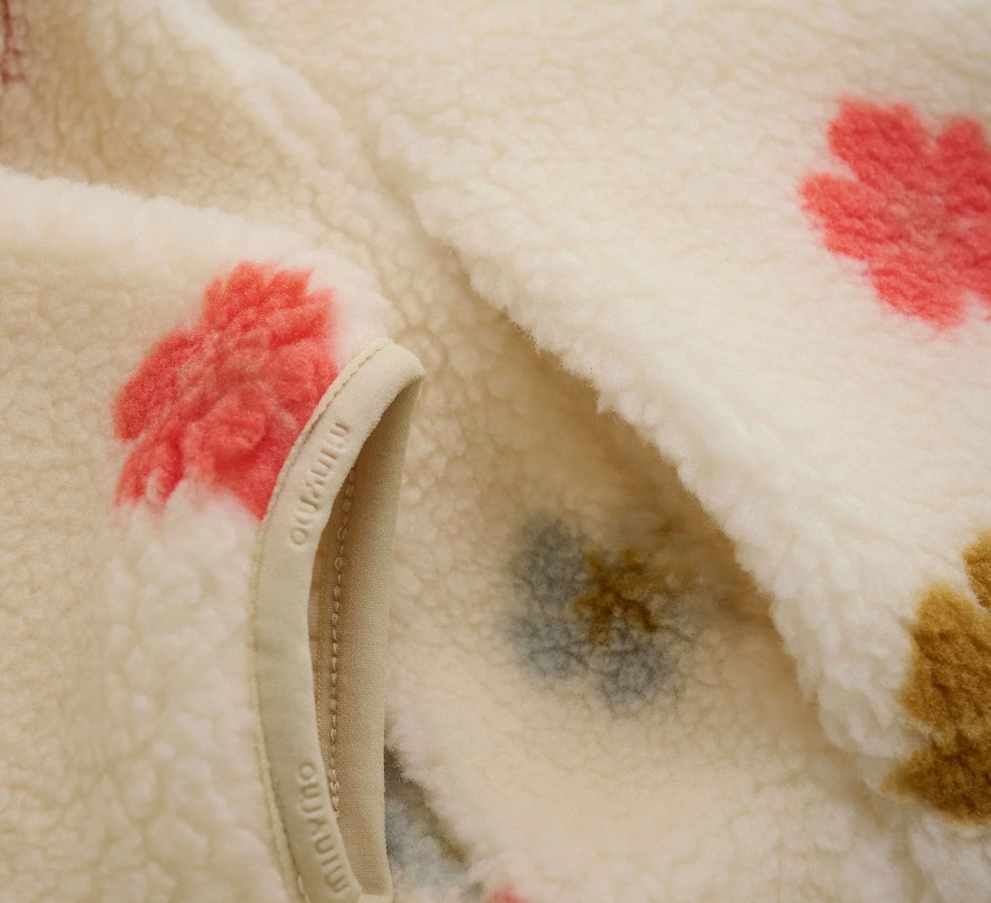 Flower Sherpa Jacket