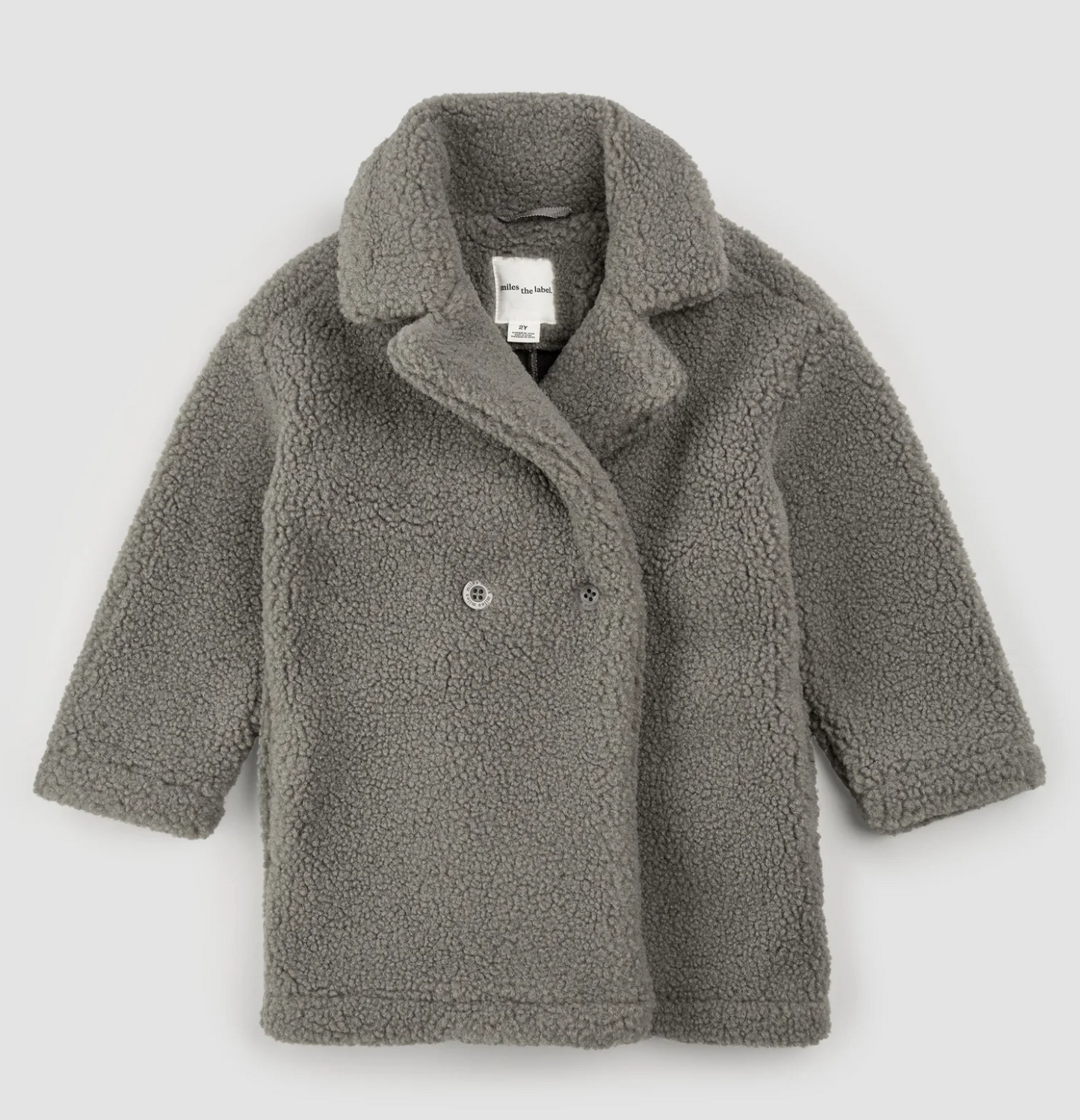 Grey Sherpa Coat