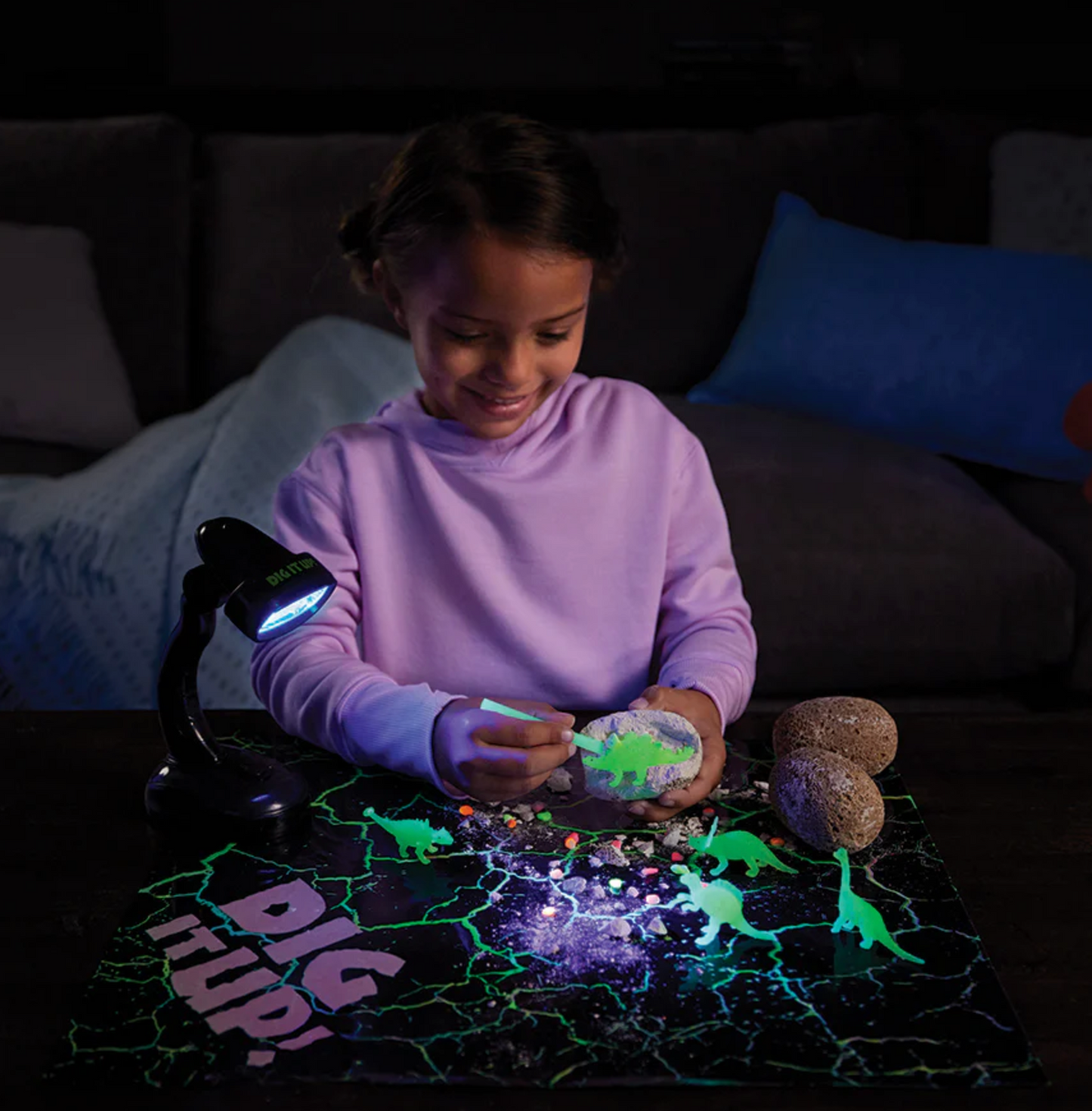 Dig It Up! - Glow-in-the-Dark Dinosaur Eggs