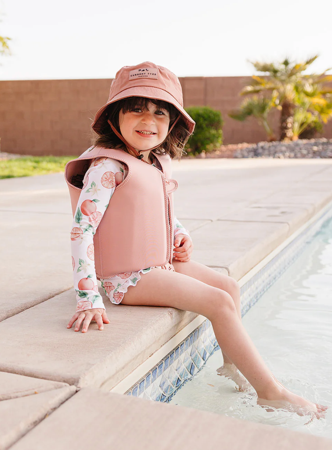Swim Vest - Blush
