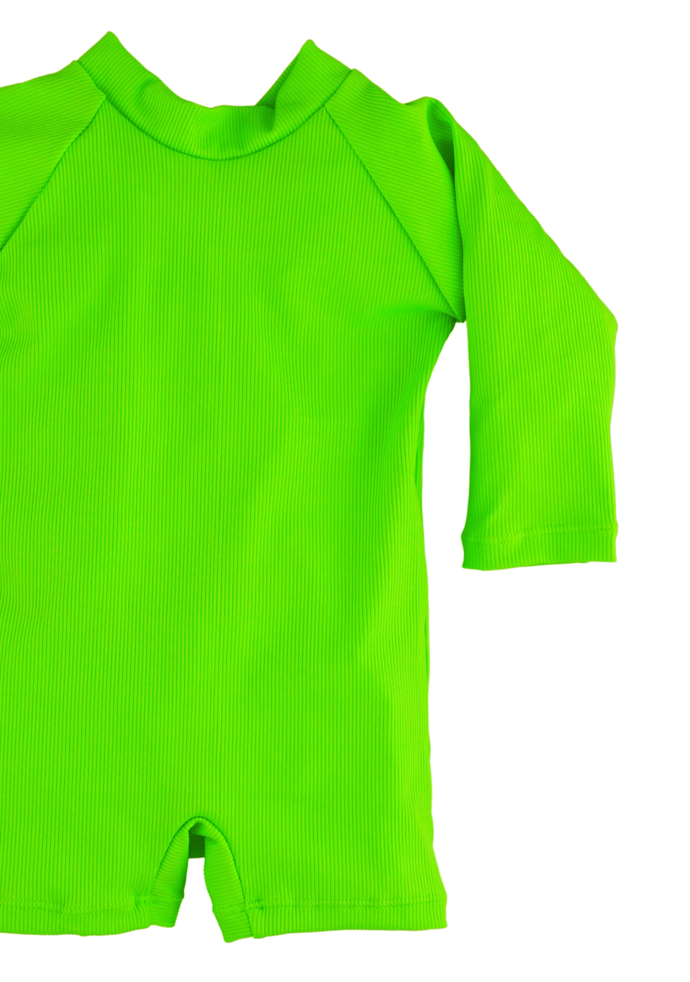 Sunsuit Ribbed - Green Gecko