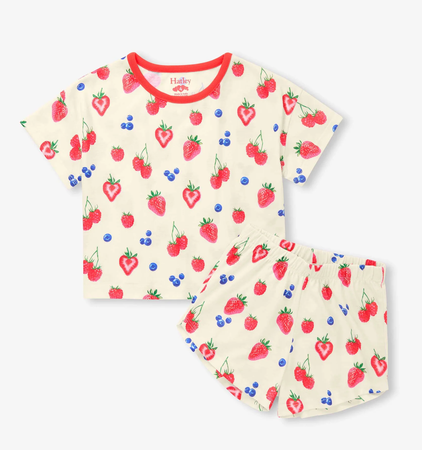 Shorts PJ Set - Summer Berries