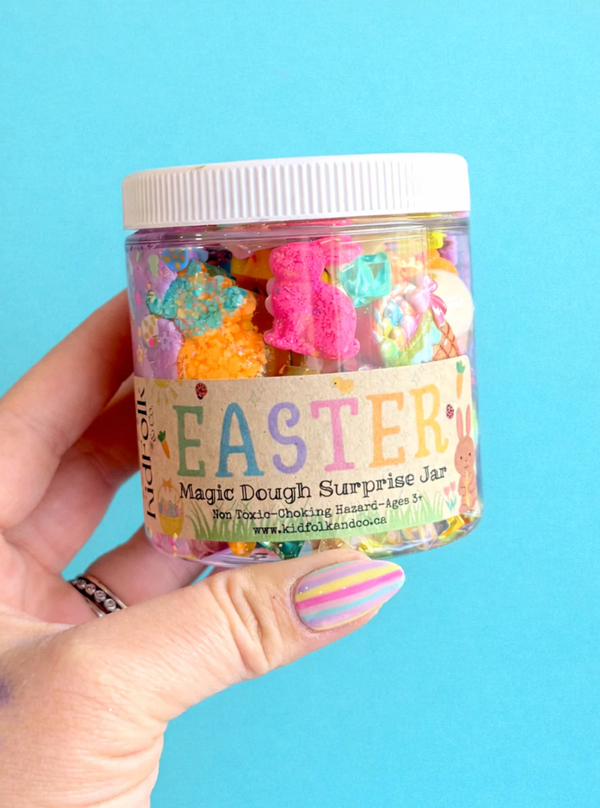 Easter Magic Dough Surprise Jar