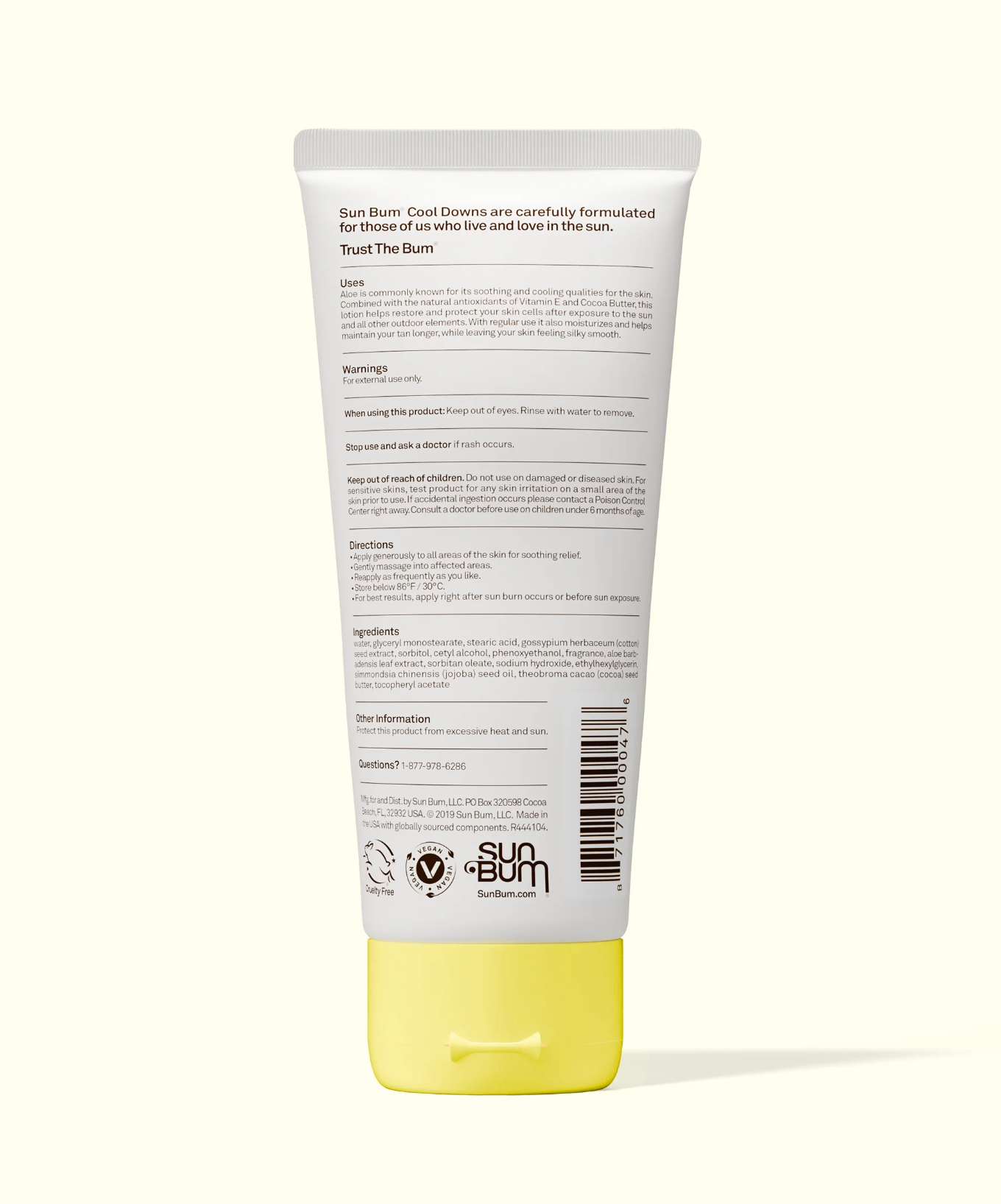After Sun Lotion: Cool Down