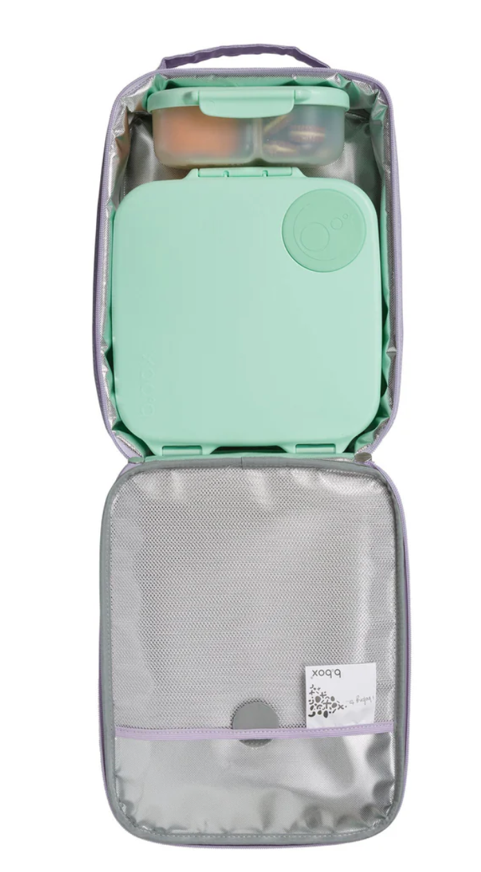 Insulated Flexi Lunchbag - Lilac Garden