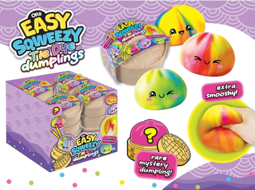 Easy Sqweezy Tie Dye Dumplings