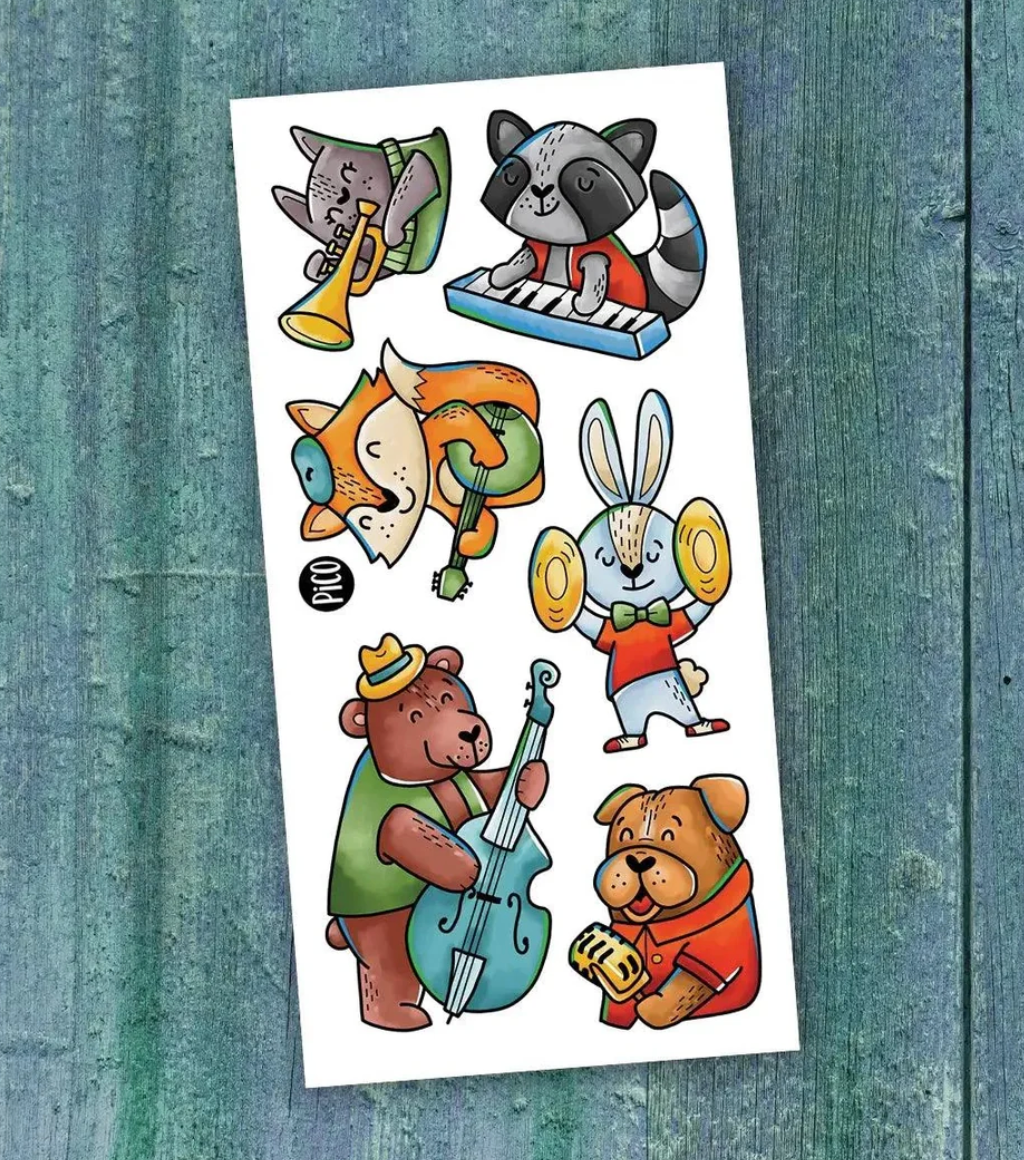 Temporary Tattoos - Animal Band