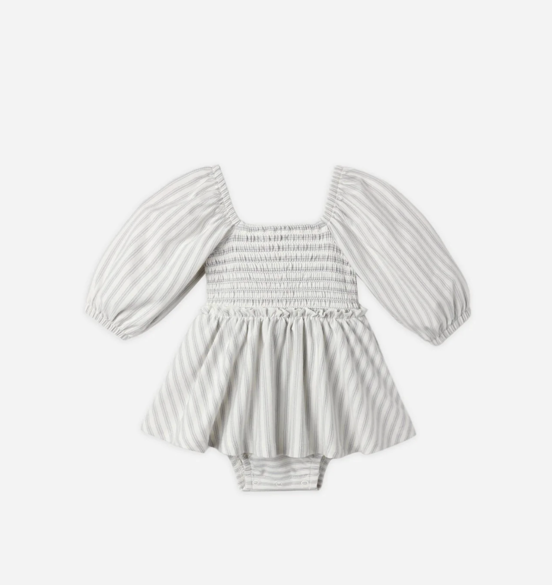 Lainey Romper - Cloud Stripe