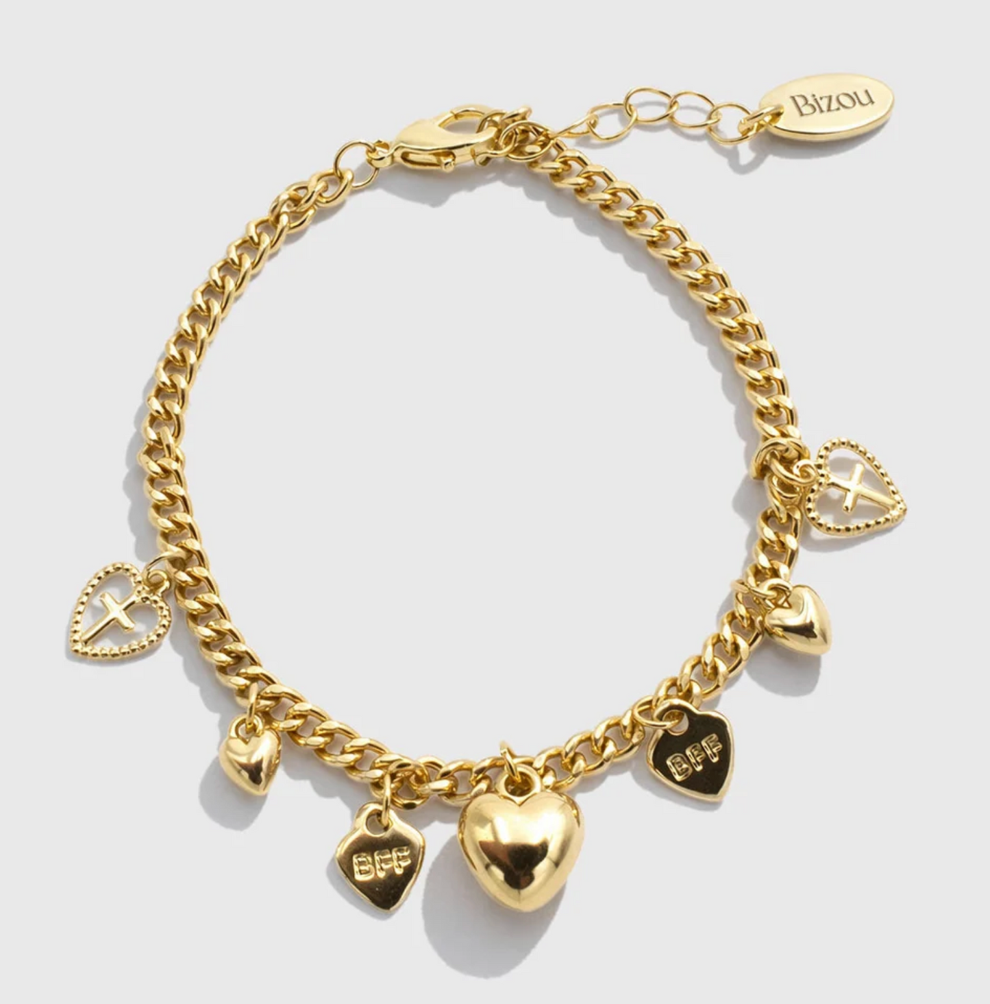 Gold-tone Charm Bracelet