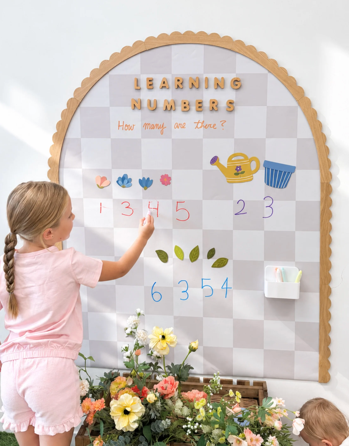 Wooden Magnetic Letters