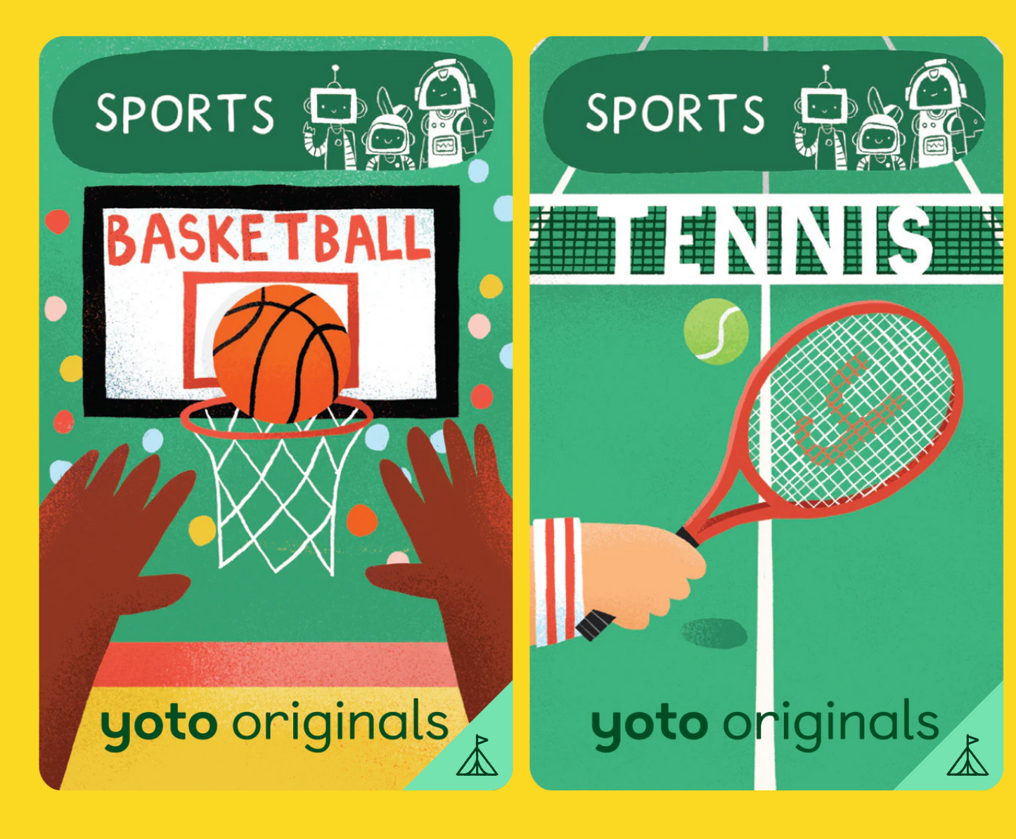 Yoto Audiobook Card Collection - Brain Bots: Sports