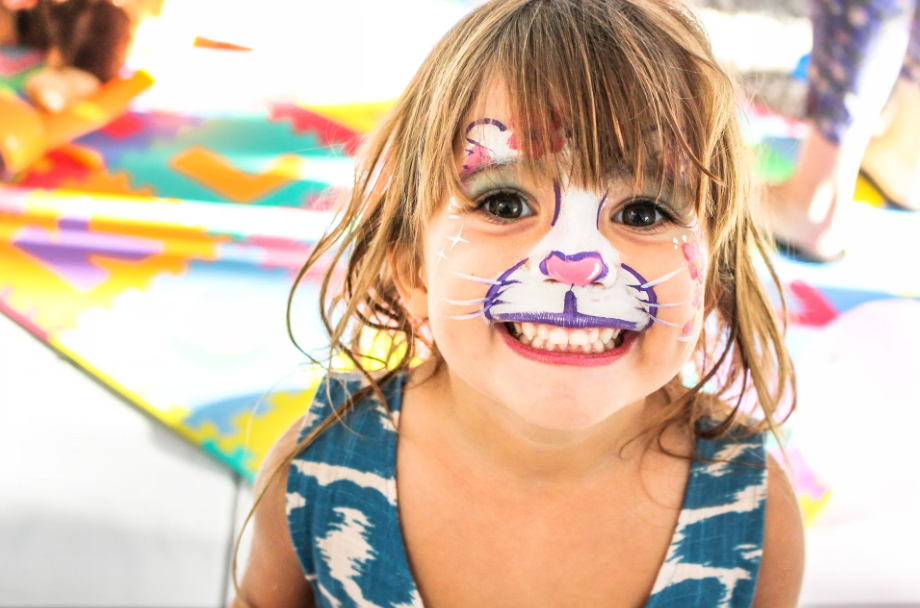 Piggy Paint Face & Body Crayon - Blue Blast
