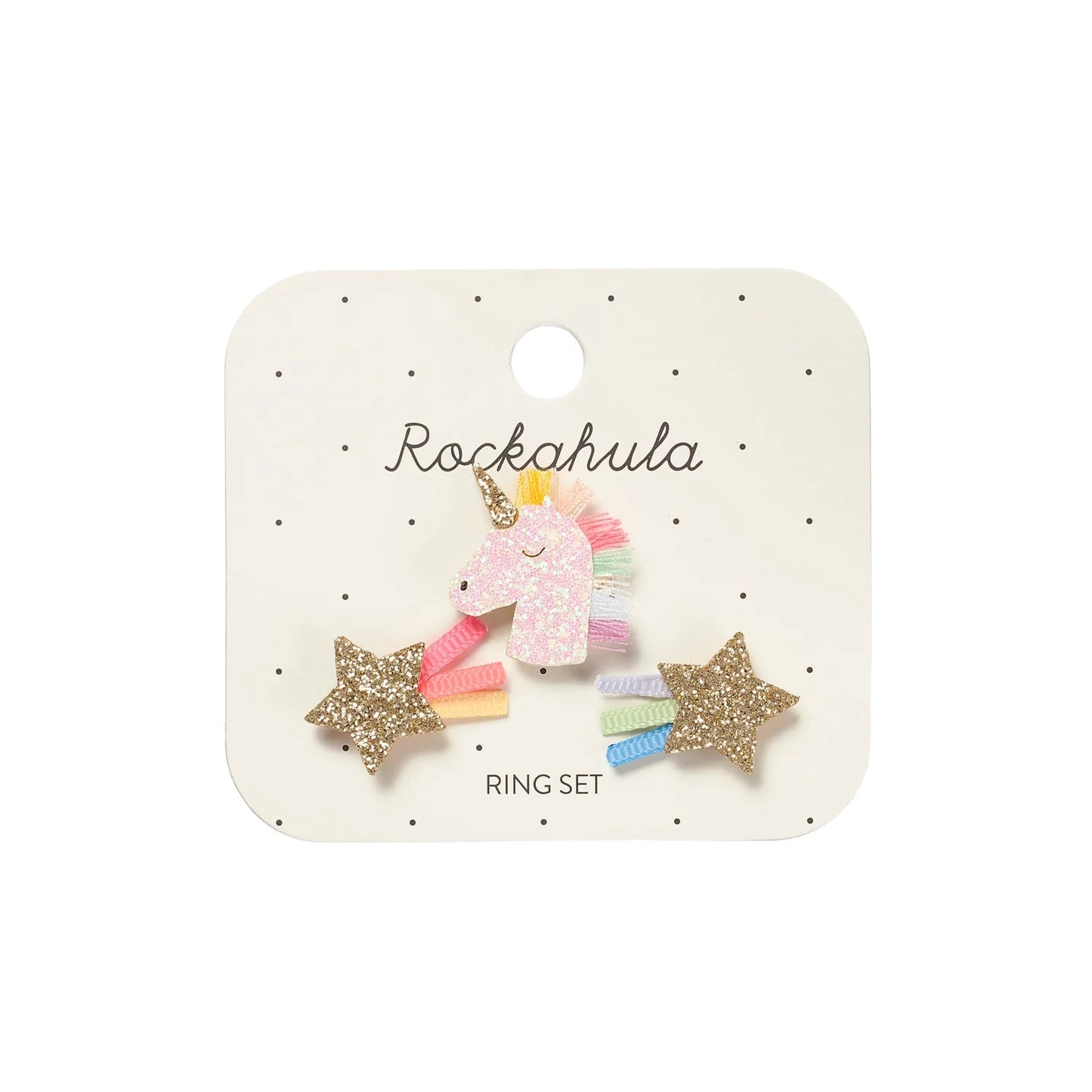Ring Set - Rainbow Unicorn