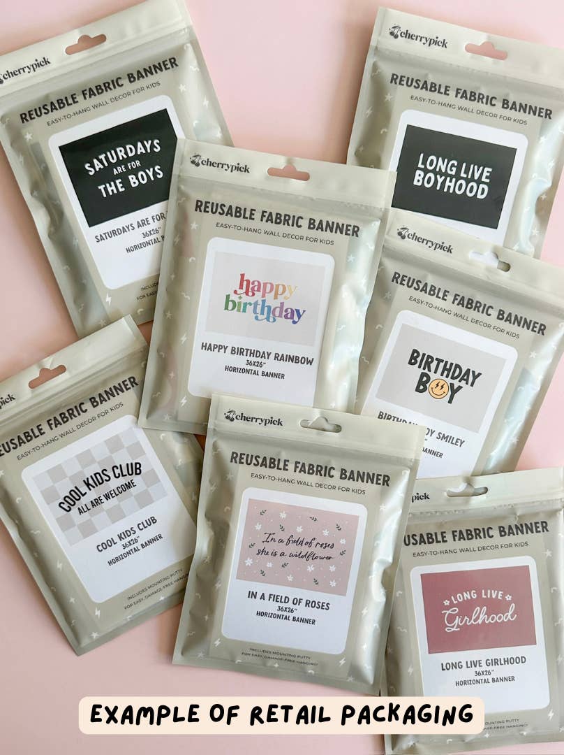 Alphabet (ABCs) Banner | Kids Playroom Decor