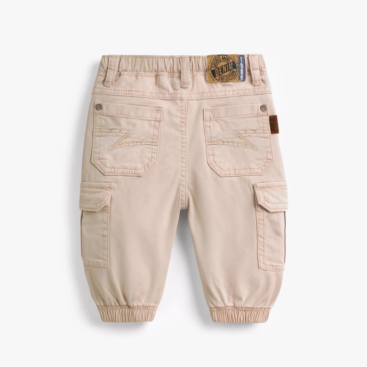 Beige cargo jeans