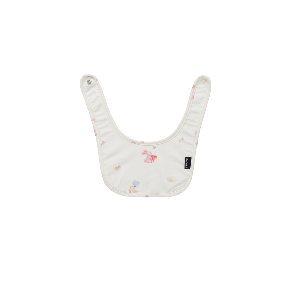 Baby Bib - Love Bunnies