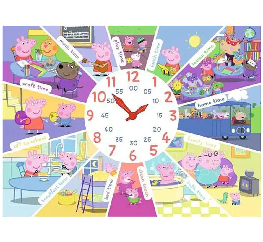 Puzzle - Peppa Pig Tell the Time