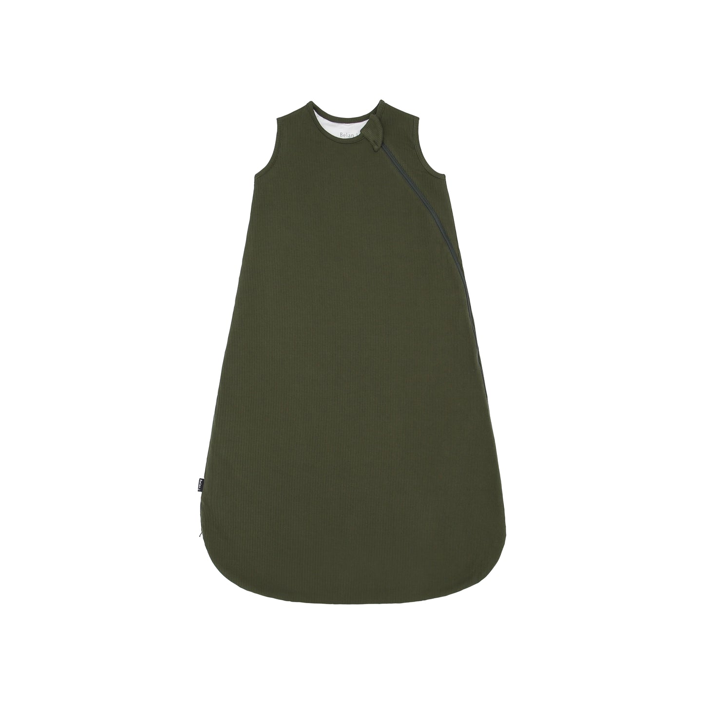 Belan.J Sleep Sack 1.0 TOG - Ribbed Forest Green