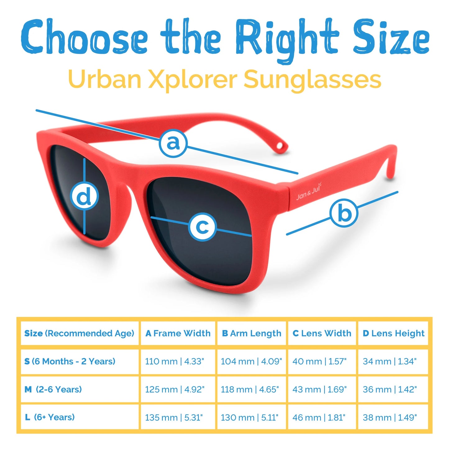 Kids Urban Polarized Sunglasses - Nautical Red