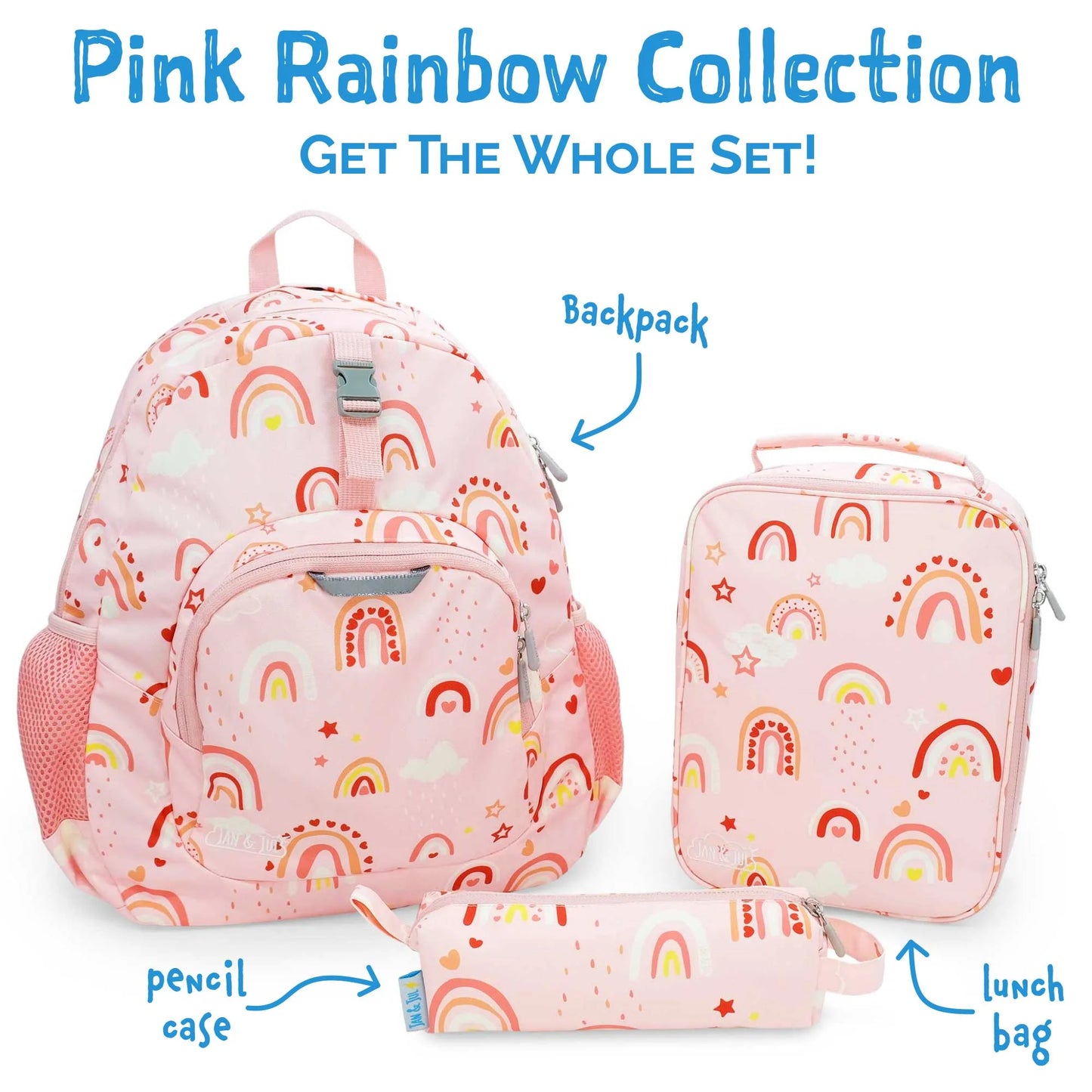 Pencil Case - Pink Rainbow