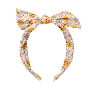 Tie Headband - Cottage Floral