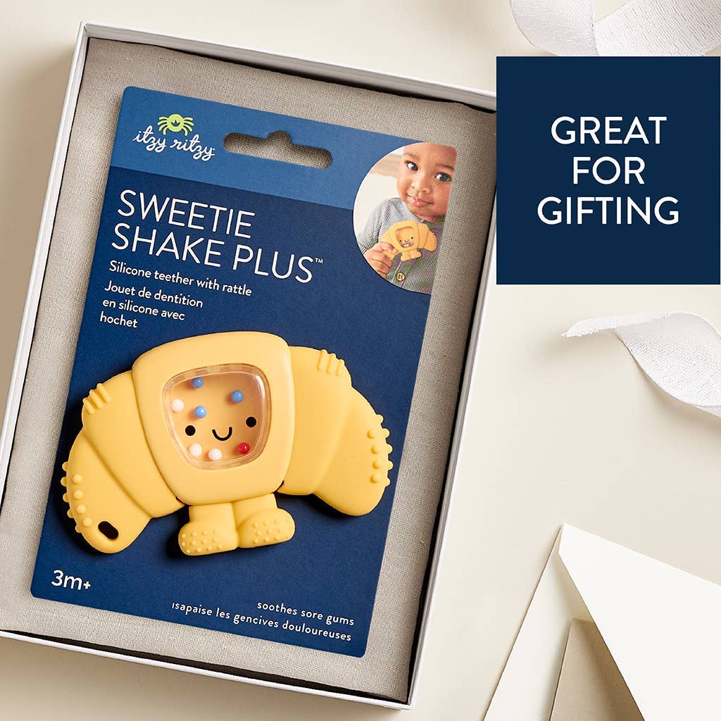 Sweetie Shake Plus™ - Teething + Rattle Toy