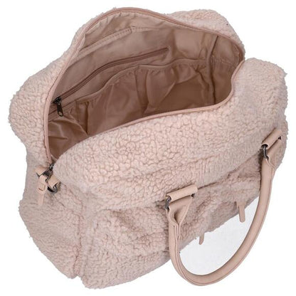 Diaper Bag - Cream Sherpa