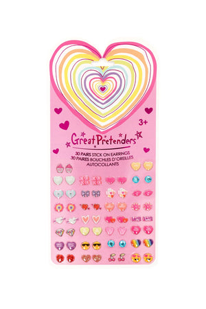 Sticker Earrings - Hearts