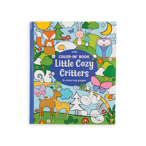 Color-in Book - Little Cozy Critters