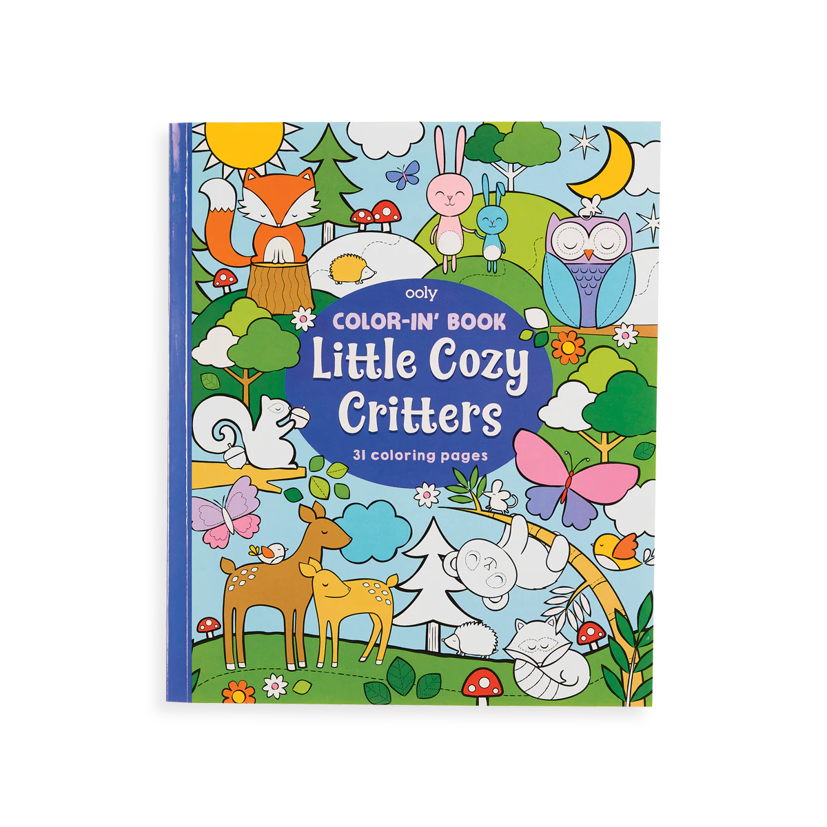 Color-in Book - Little Cozy Critters