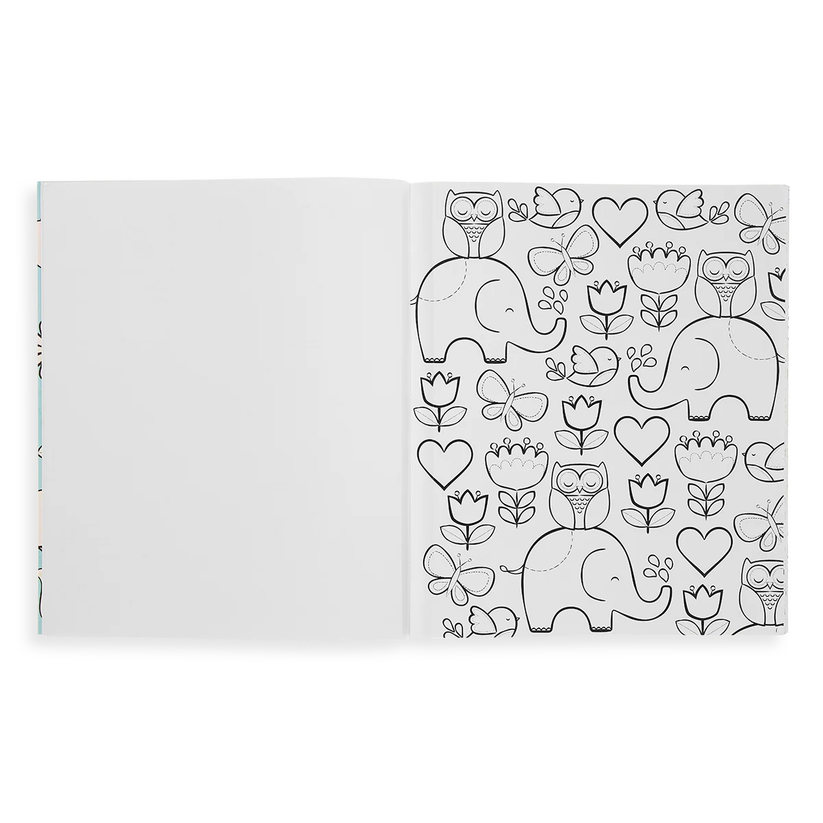 Color-in Book - Little Cozy Critters